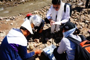 回访小组水源监测体验 回访小组水源监测体验